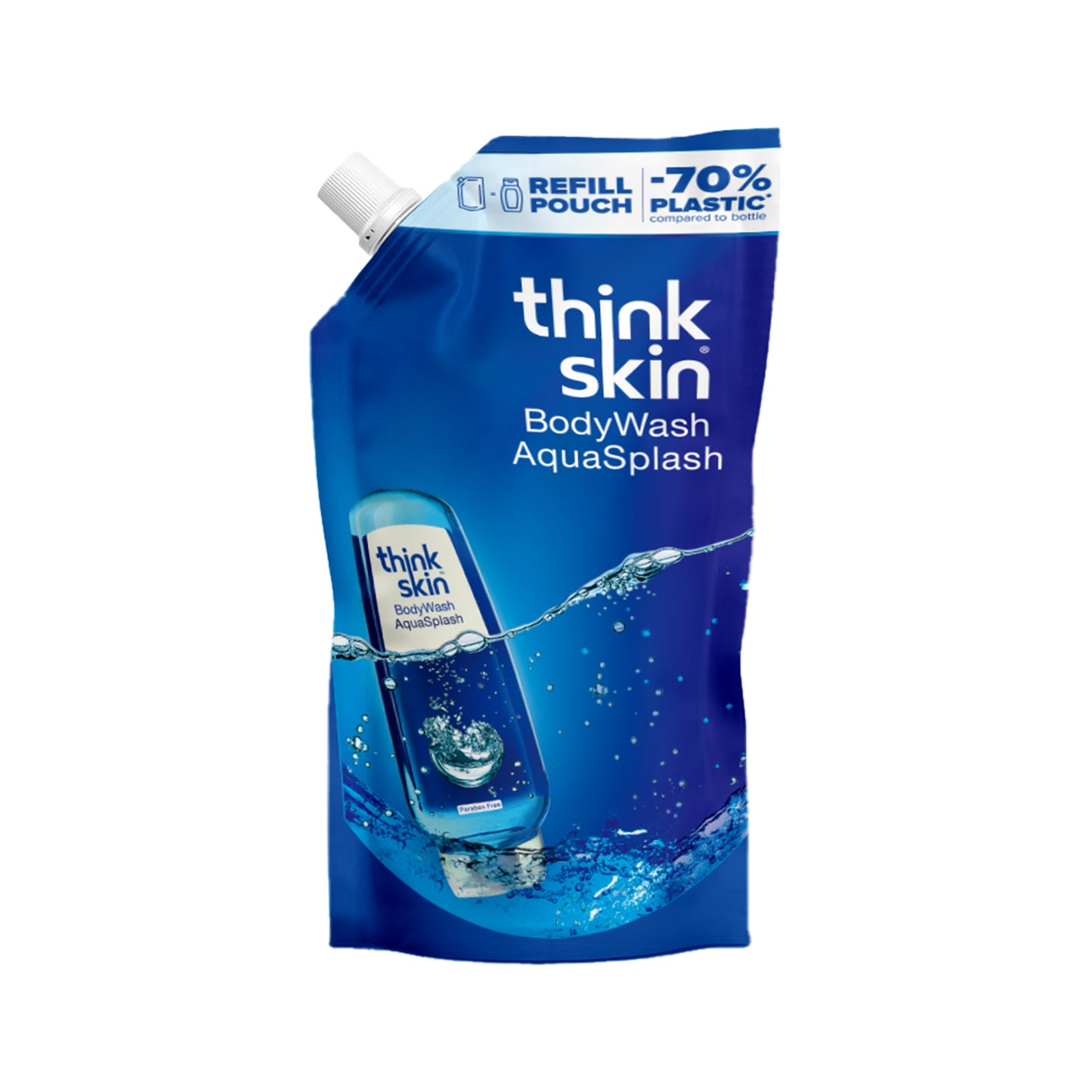 Body Wash Aqua Splash 1L Refill Pouch (Pack of 2)