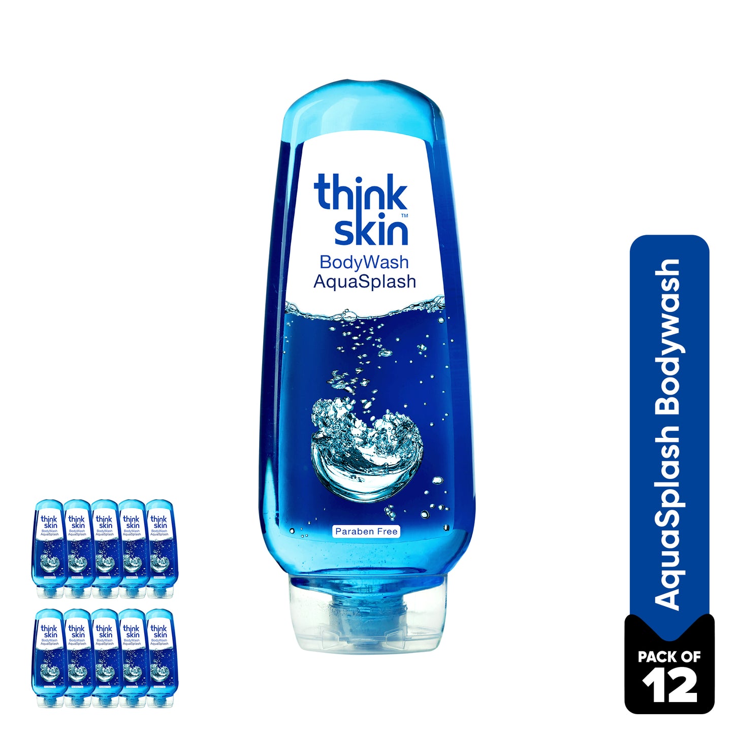 Body Wash Aqua Splash 250ml (Pack of 12)
