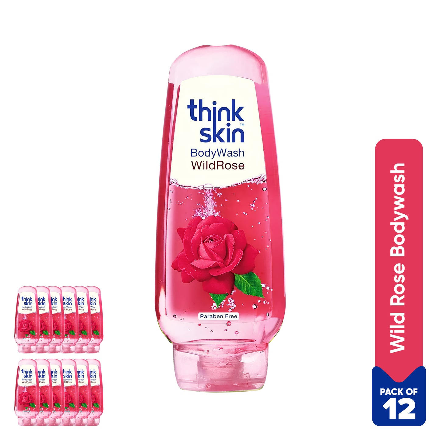 Body Wash Wild Rose 250ml (Pack of 12)