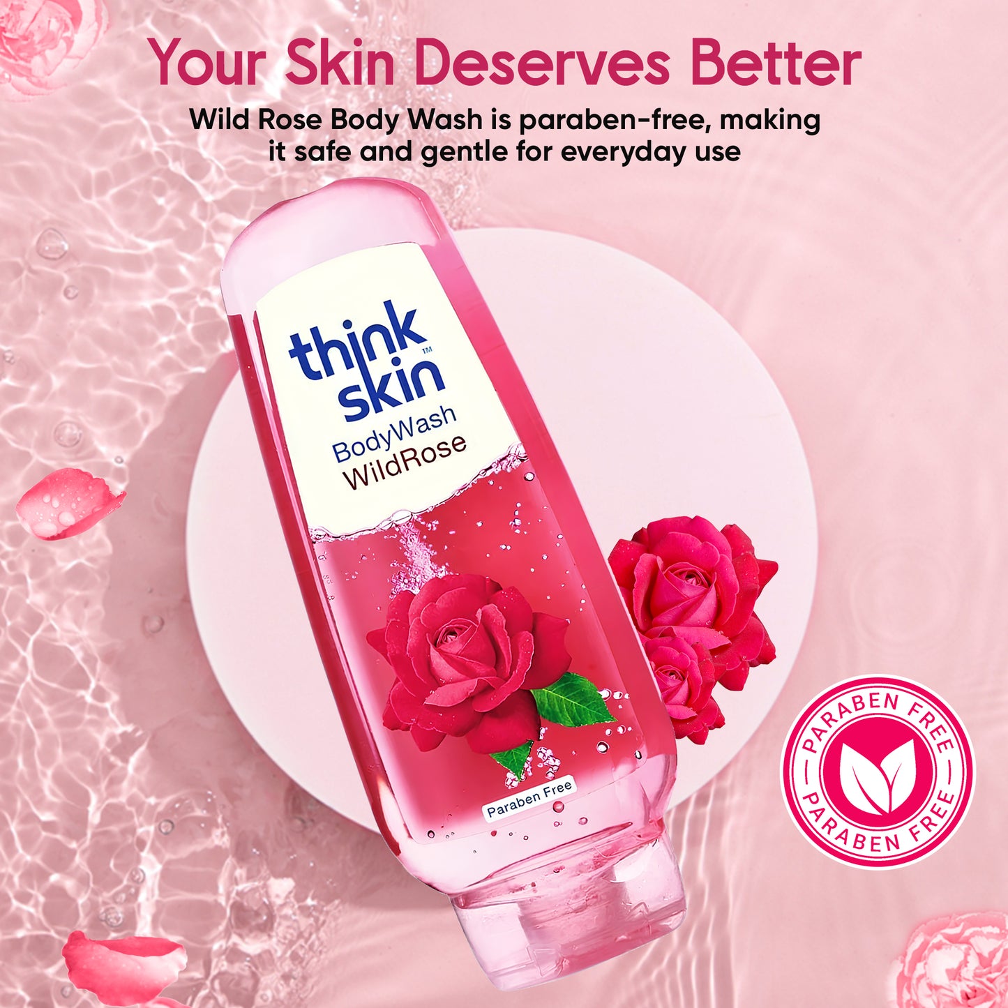 Body Wash Wild Rose 250ml (Pack of 12)