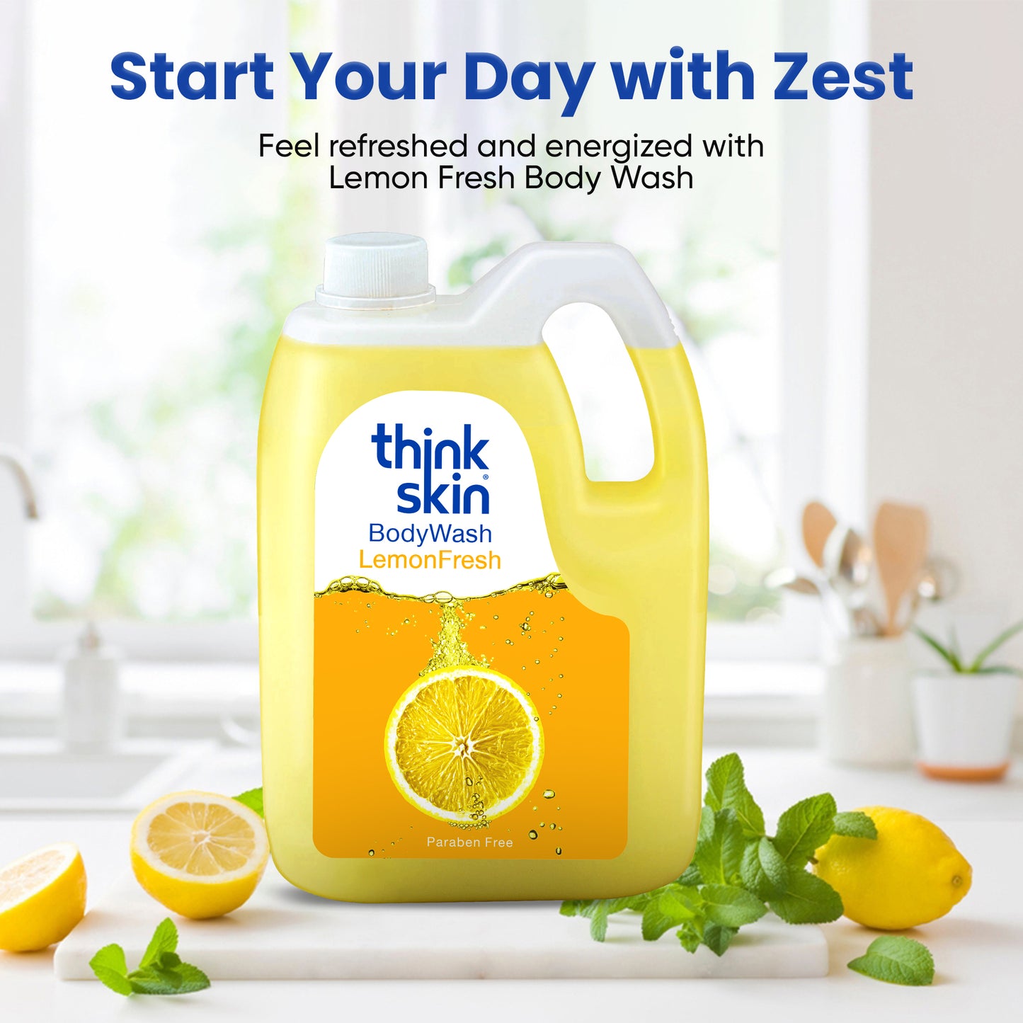 Body Wash Lemon Fresh 5 Litre Refill Can