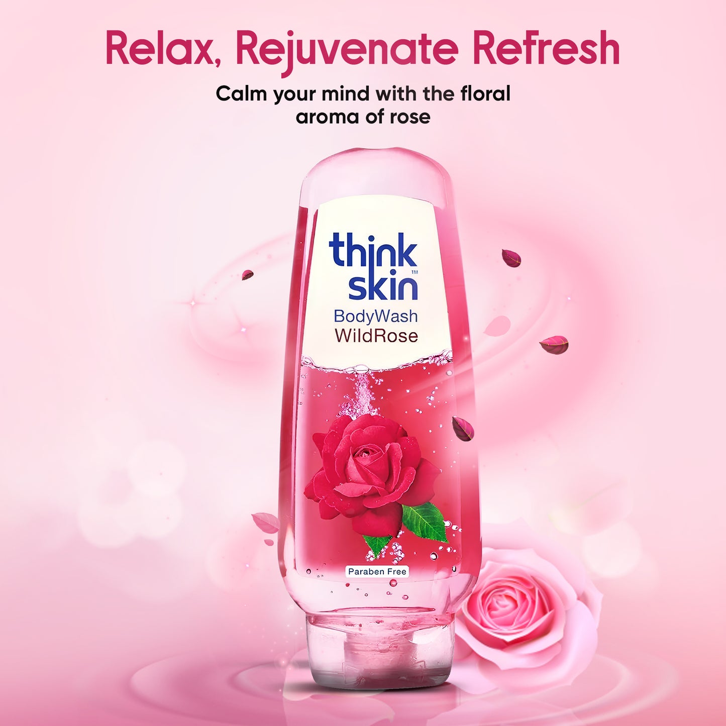 Body Wash Wild Rose 250ml (Pack of 12)