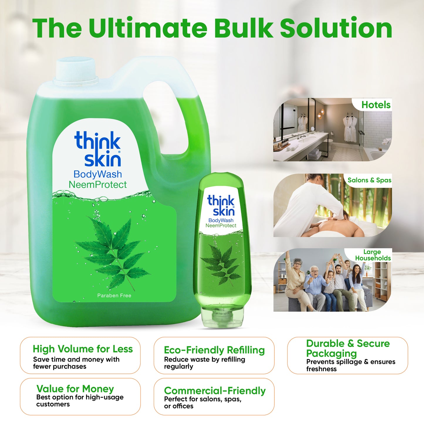 Body Wash Neem Protect 5 Litre Refill Can
