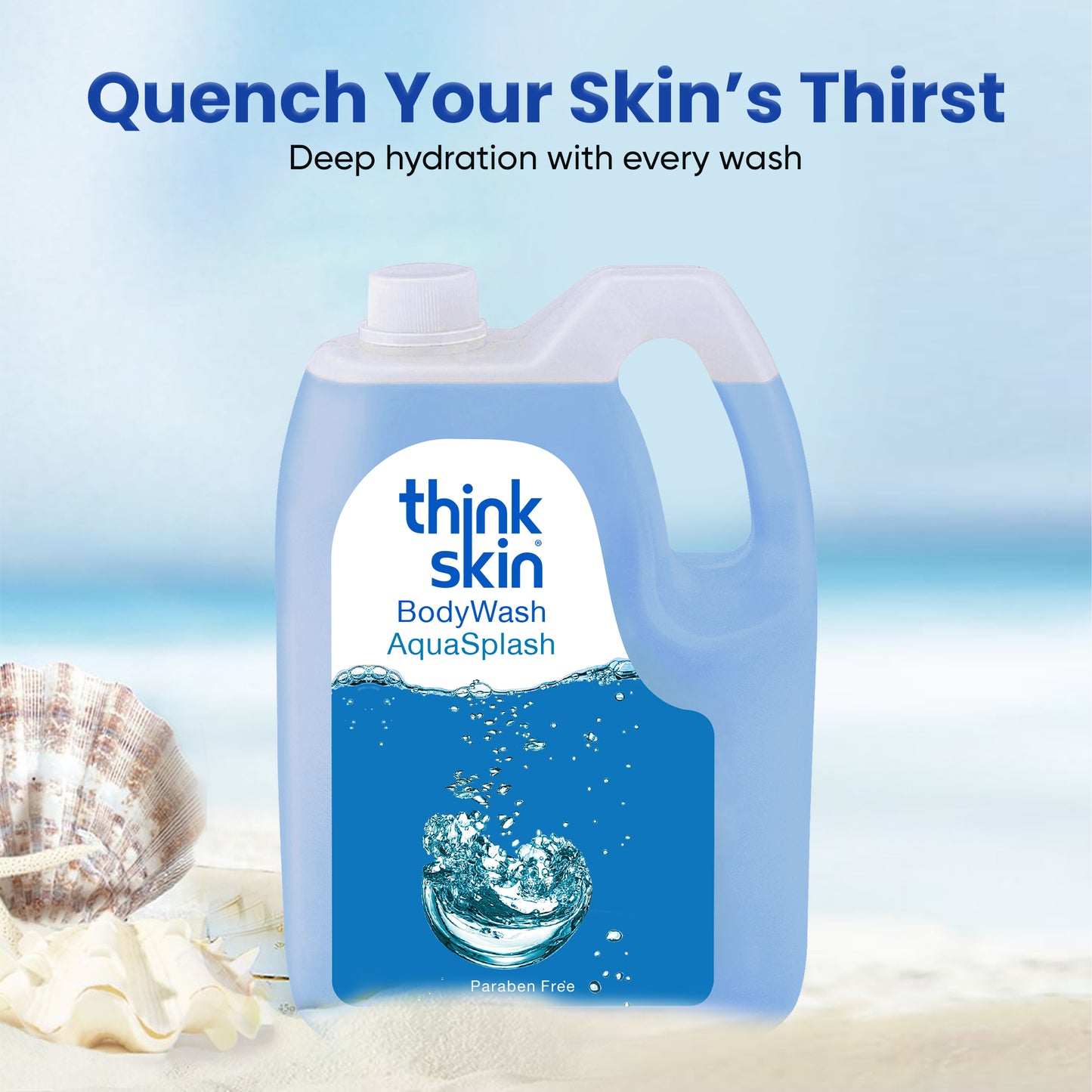 Body Wash Aqua Splash 5 Litre Refill Can