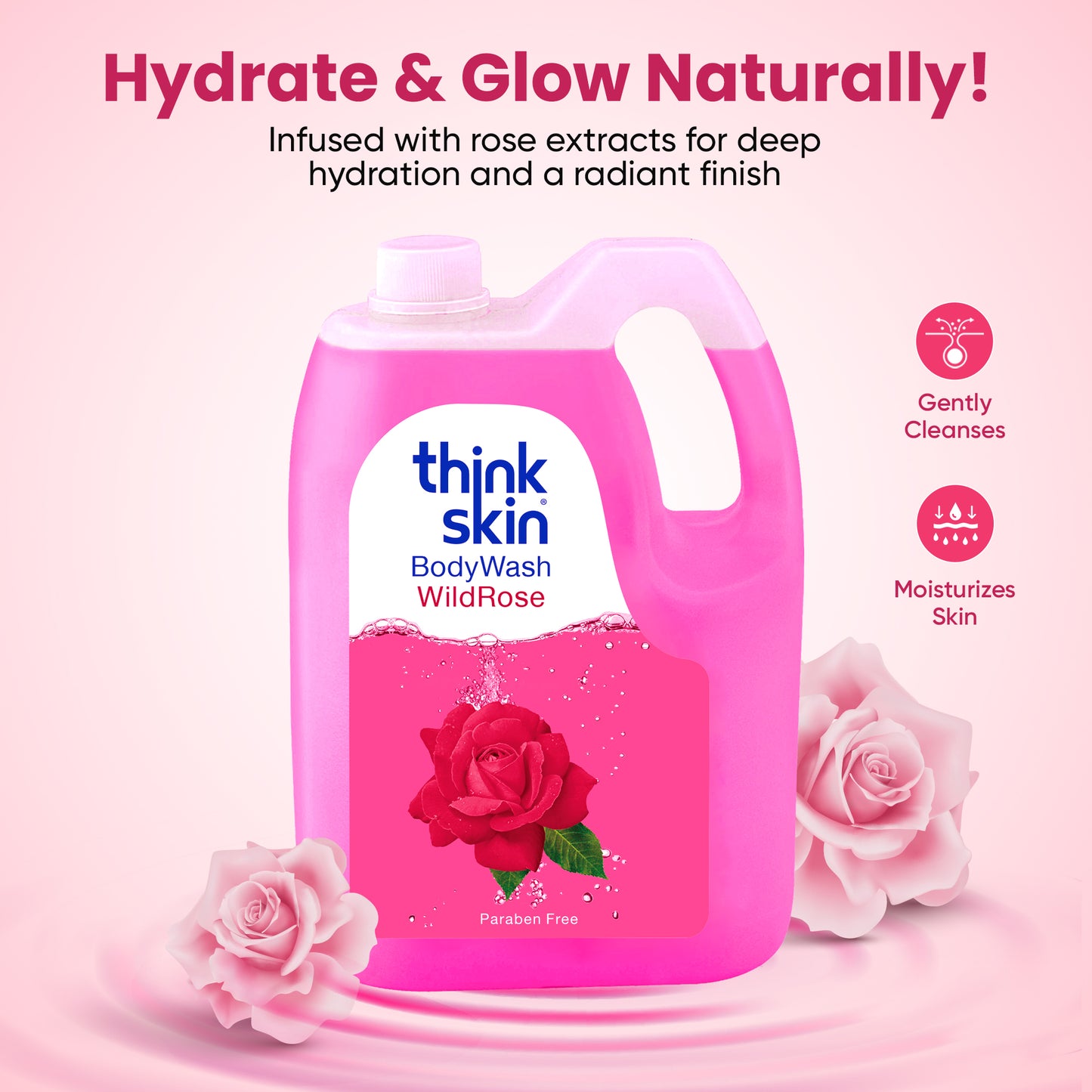 Body Wash Wild Rose 5 Litre Refill Can