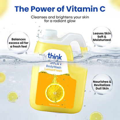 Body Wash Lemon Fresh 5 Litre Refill Can