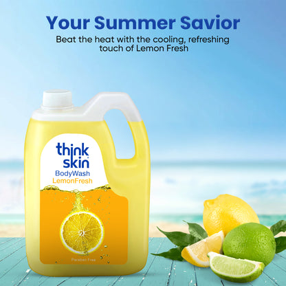 Body Wash Lemon Fresh 5 Litre Refill Can
