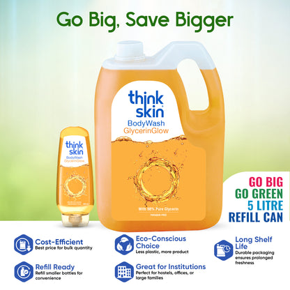 Body Wash Glycerin Glow 5 Litre Refill Can